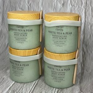 NWOB Pink Sky Clarify White Tea & Pear Exfoliating Body Scrub